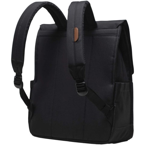 Herschel City plecak z materiałów z recyklingu o pojemności 16 l czarny Herschel City plecak z materiałów z recyklingu o pojemności 16 l czarny