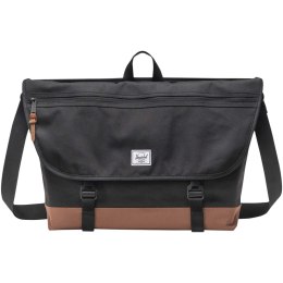 Herschel Cove torba listonoszka z recyklingu o pojemności 22,5 l czarny