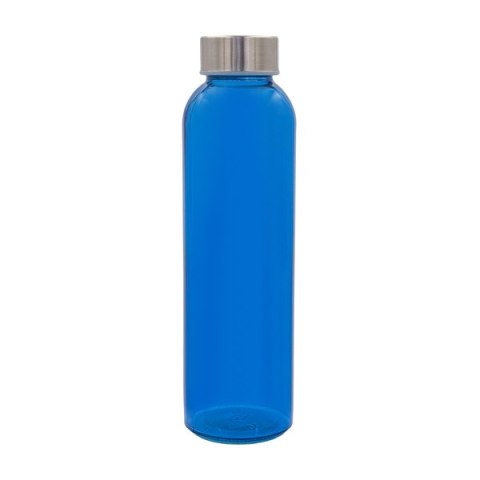 Kolorowa, szklana butelka Aqua Kuba 500 ml, niebieski Kolorowa, szklana butelka Aqua Kuba 500 ml, niebieski