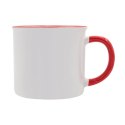 Kubek z powłoką sublimacyjną Ars 400 ml, czerwony Kubek z powłoką sublimacyjną Ars 400 ml, czerwony
