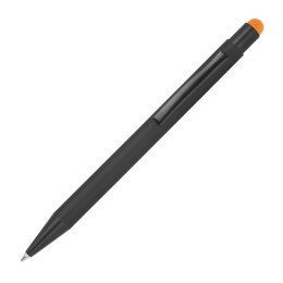 Długopis metalowy touch pen soft touch OHARA kolor pomarańczowy