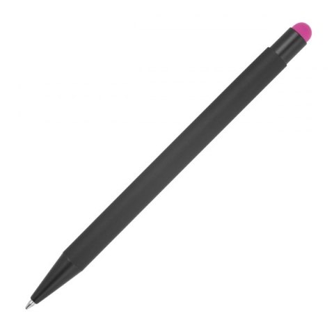 Długopis metalowy touch pen soft touch OHARA kolor różowy Długopis metalowy touch pen soft touch OHARA kolor różowy