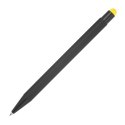 Długopis metalowy touch pen soft touch OHARA kolor żółty
