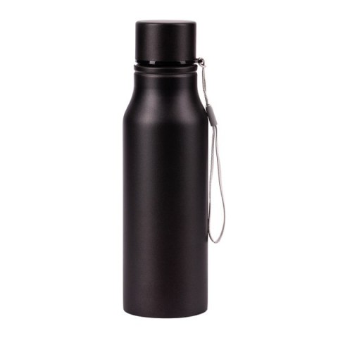 Bidon stalowy Fun Tripping 700 ml, czarny - druga jakość Bidon stalowy Fun Tripping 700 ml, czarny - druga jakość
