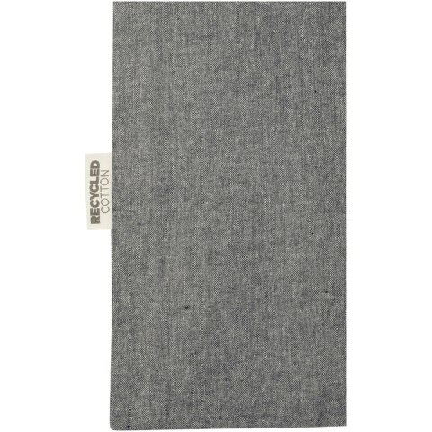 Pheebs modna torba na zakupy o pojemności 7 l z bawełny z recyklingu o gramaturze 150 g/m² czarny melanż (12064190) Pheebs modna torba na zakupy o pojemności 7 l z bawełny z recyklingu o gramaturze 150 g/m² czarny melanż (12064190)