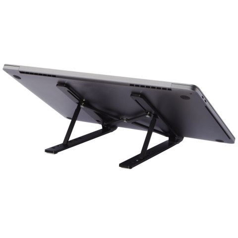 Składana podstawka pod laptopa Rise czarny (12419590) Składana podstawka pod laptopa Rise czarny (12419590)
