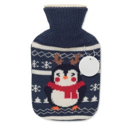 Termofor na gorącą wodę 250 ml francuski granat