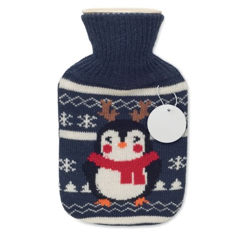 Termofor na gorącą wodę 250 ml francuski granat