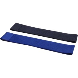 2-częściowy zestaw taśm do ćwiczeń Grip granatowy, błękit królewski (12706555)