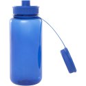 Butelka sportowa Ryder z materiału RPET, z certyfikatem RCS, o pojemności 900 ml, z wielofunkcyjną zakrętką błękit kró Butelka sportowa Ryder z materiału RPET, z certyfikatem RCS, o pojemności 900 ml, z wielofunkcyjną zakrętką błękit kró