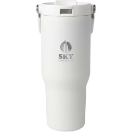 Kubek Bronx o pojemności 900 ml, z izolacją próżniową, wykonany ze recyklingowanej stali nierdzewnej z certyfikatem RC