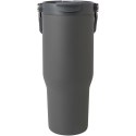 Kubek Bronx o pojemności 900 ml, z izolacją próżniową, wykonany ze recyklingowanej stali nierdzewnej z certyfikatem RC