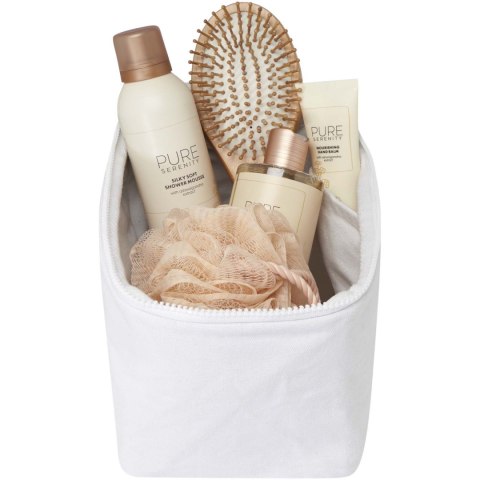Organizer na przybory toaletowe z materiałów recyklingowanych Pack 500 g/m² Aware™ biały Organizer na przybory toaletowe z materiałów recyklingowanych Pack 500 g/m² Aware™ biały