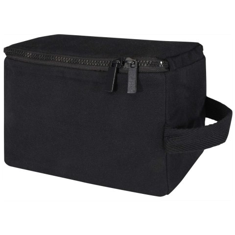 Organizer na przybory toaletowe z materiałów recyklingowanych Pack 500 g/m² Aware™ czarny Organizer na przybory toaletowe z materiałów recyklingowanych Pack 500 g/m² Aware™ czarny