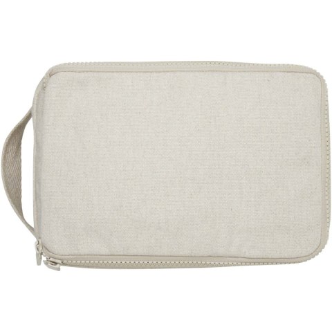 Organizer na przybory toaletowe z materiałów recyklingowanych Pack 500 g/m² Aware™ oatmeal Organizer na przybory toaletowe z materiałów recyklingowanych Pack 500 g/m² Aware™ oatmeal
