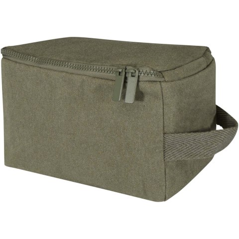 Organizer na przybory toaletowe z materiałów recyklingowanych Pack 500 g/m² Aware™ zielony Organizer na przybory toaletowe z materiałów recyklingowanych Pack 500 g/m² Aware™ zielony