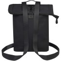 Plecak na laptopa 15,6" Turner z materiałów recyklingowanych GRS, o pojemności 12 l, ze zwijaną klapą czarny Plecak na laptopa 15,6" Turner z materiałów recyklingowanych GRS, o pojemności 12 l, ze zwijaną klapą czarny