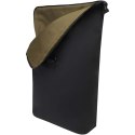 Plecak na laptopa 15,6" Turner z materiałów recyklingowanych GRS, o pojemności 12 l, ze zwijaną klapą czarny Plecak na laptopa 15,6" Turner z materiałów recyklingowanych GRS, o pojemności 12 l, ze zwijaną klapą czarny