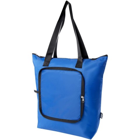 Składana torba termiczna EcoFold z materiału RPET, o pojemności 15 l błękit królewski Składana torba termiczna EcoFold z materiału RPET, o pojemności 15 l błękit królewski