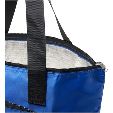 Składana torba termiczna EcoFold z materiału RPET, o pojemności 15 l błękit królewski Składana torba termiczna EcoFold z materiału RPET, o pojemności 15 l błękit królewski