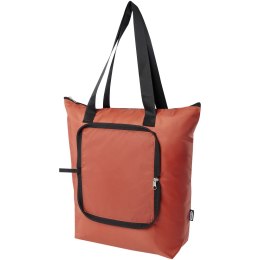 Składana torba termiczna EcoFold z materiału RPET, o pojemności 15 l brick (13009232)