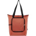 Składana torba termiczna EcoFold z materiału RPET, o pojemności 15 l brick