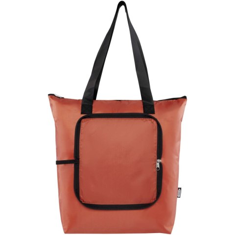 Składana torba termiczna EcoFold z materiału RPET, o pojemności 15 l brick Składana torba termiczna EcoFold z materiału RPET, o pojemności 15 l brick