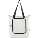 Składana torba termiczna EcoFold z materiału RPET, o pojemności 15 l sandstone