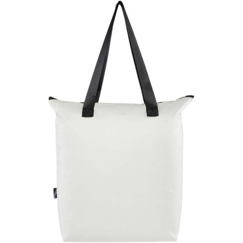 Składana torba termiczna EcoFold z materiału RPET, o pojemności 15 l sandstone Składana torba termiczna EcoFold z materiału RPET, o pojemności 15 l sandstone