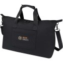 Torba podróżna na laptopa 15,6" Turner z materiałów recyklingowanych GRS, o pojemności 36 l czarny Torba podróżna na laptopa 15,6" Turner z materiałów recyklingowanych GRS, o pojemności 36 l czarny
