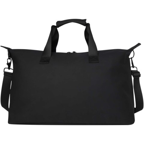 Torba podróżna na laptopa 15,6" Turner z materiałów recyklingowanych GRS, o pojemności 36 l czarny Torba podróżna na laptopa 15,6" Turner z materiałów recyklingowanych GRS, o pojemności 36 l czarny