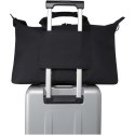 Torba podróżna na laptopa 15,6" Turner z materiałów recyklingowanych GRS, o pojemności 36 l czarny Torba podróżna na laptopa 15,6" Turner z materiałów recyklingowanych GRS, o pojemności 36 l czarny