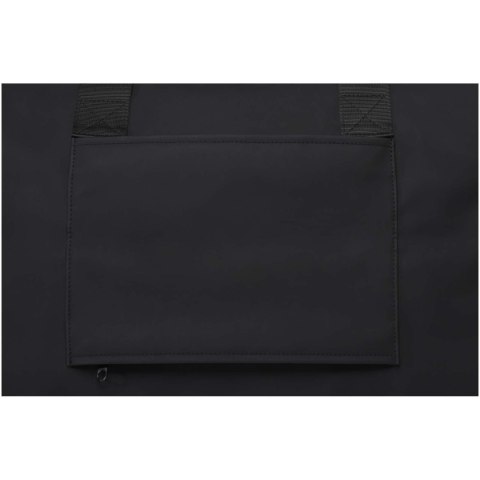 Torba podróżna na laptopa 15,6" Turner z materiałów recyklingowanych GRS, o pojemności 36 l czarny Torba podróżna na laptopa 15,6" Turner z materiałów recyklingowanych GRS, o pojemności 36 l czarny
