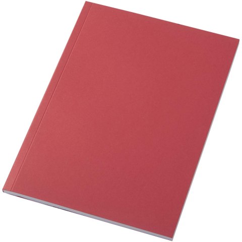 Notatnik A5 Novella Austen z miękką okładką z materiału z recyklingu, 50 kartek czerwony Notatnik A5 Novella Austen z miękką okładką z materiału z recyklingu, 50 kartek czerwony