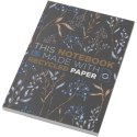Notatnik A5 Novella Austen z miękkiej okładki z recyklingu, 100 kartek ciemnografitowy