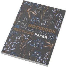 Notatnik A5 Novella Austen z miękkiej okładki z recyklingu, 100 kartek ciemnografitowy (21024890)