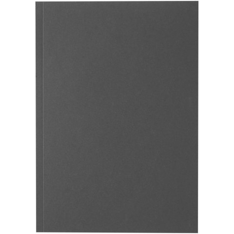 Notatnik A5 Novella Austen z miękkiej okładki z recyklingu, 100 kartek ciemnografitowy Notatnik A5 Novella Austen z miękkiej okładki z recyklingu, 100 kartek ciemnografitowy