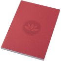 Notatnik A5 Novella Austen z miękkiej okładki z recyklingu, 100 kartek czerwony Notatnik A5 Novella Austen z miękkiej okładki z recyklingu, 100 kartek czerwony