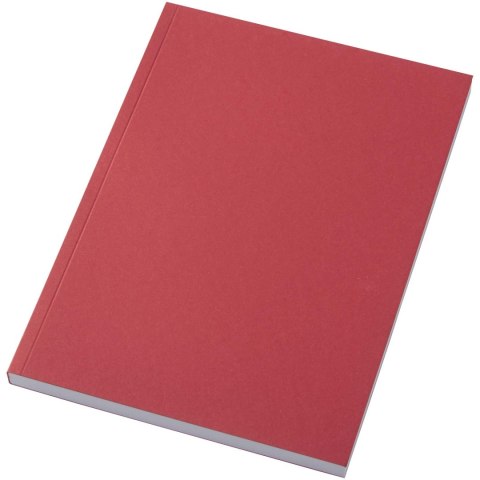 Notatnik A5 Novella Austen z miękkiej okładki z recyklingu, 100 kartek czerwony Notatnik A5 Novella Austen z miękkiej okładki z recyklingu, 100 kartek czerwony