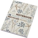 Notatnik A5 Novella Austen z miękkiej okładki z recyklingu, 100 kartek kość słoniowa (21024802)