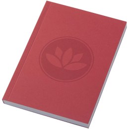 Notatnik A6 Novella Austen z miękkiej okładki z materiału z recyklingu, 100 kartek czerwony (21026221)
