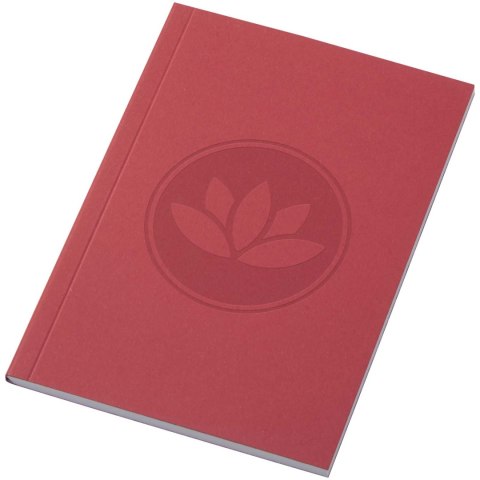 Notatnik A6 Novella Austen z miękką okładką z materiału z recyklingu, 50 kartek czerwony Notatnik A6 Novella Austen z miękką okładką z materiału z recyklingu, 50 kartek czerwony
