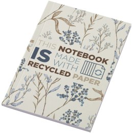 Notatnik A6 Novella Austen z miękką okładką z materiału z recyklingu, 50 kartek kość słoniowa (21026302)
