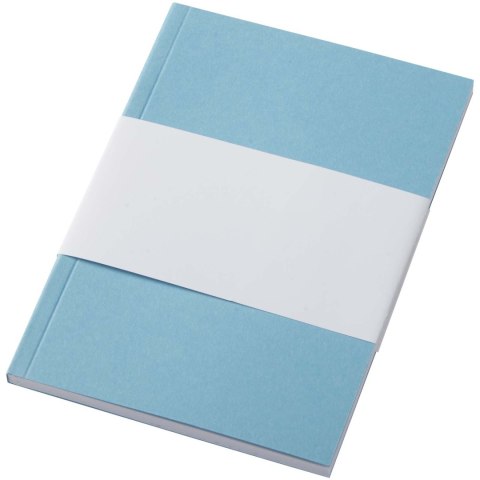 Notatnik A6 Novella Austen z miękką okładką z materiału z recyklingu, 50 kartek niebieski Notatnik A6 Novella Austen z miękką okładką z materiału z recyklingu, 50 kartek niebieski