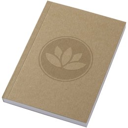 Notatnik A6 Novella Austen z miękką okładką z materiału z recyklingu, papier pakowy — 100 kartek piasek pustyni (21026606)