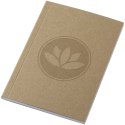 Notatnik A6 Novella Austen z miękką okładką z materiału z recyklingu, papier pakowy — 50 kartek piasek pustyni