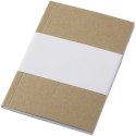 Notatnik A6 Novella Austen z miękką okładką z materiału z recyklingu, papier pakowy — 50 kartek piasek pustyni