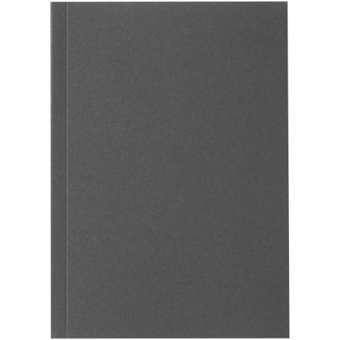 Notatnik A6 Novella Austen z miękkiej okładki z materiału z recyklingu, 100 kartek ciemnografitowy Notatnik A6 Novella Austen z miękkiej okładki z materiału z recyklingu, 100 kartek ciemnografitowy
