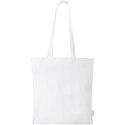 Orissa 100 g/m² organic cotton tote bag 7L biały