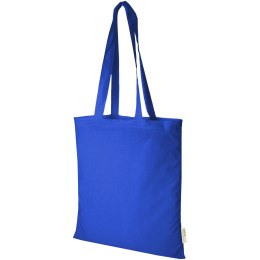 Orissa 100 g/m² organic cotton tote bag 7L błękit królewski